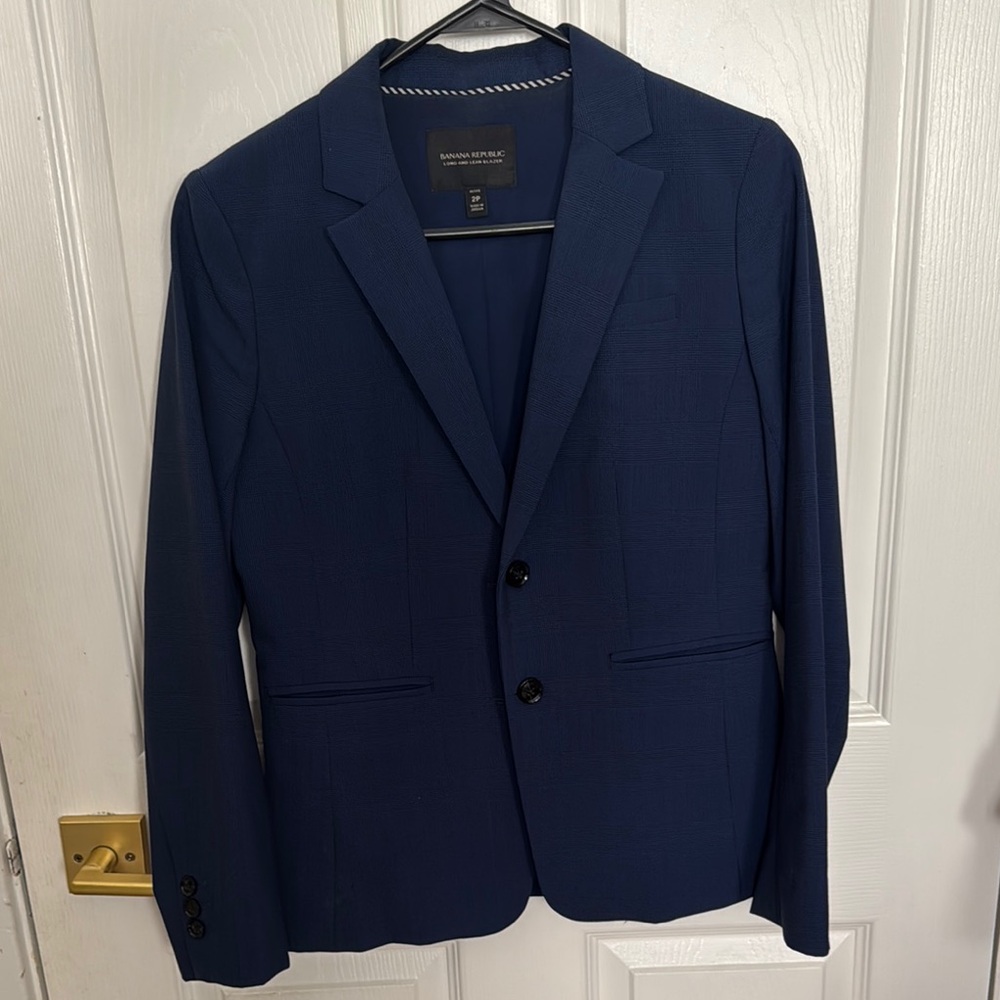 Banana Republic Women’s Blue Blazer